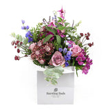 Amethyst Vibe - Bouquet Of Purples, Pink & Blue Flowers
