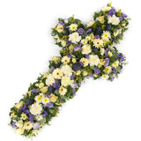 Loose Lemon & Lilac Cross