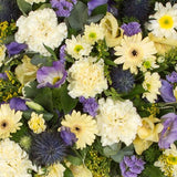 Loose Lemon & Lilac Cross