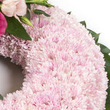 Pink Massed Wreath