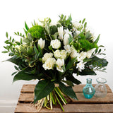 Snowflake Serenity- An arrangement of pristine beauty of white blooms