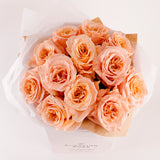 Whispering Peach Elegance