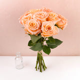 Whispering Peach Elegance