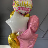 Occassion Balloon With Mixed Plain Balloons