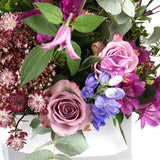 Amethyst Vibe - Bouquet Of Purples, Pink & Blue Flowers